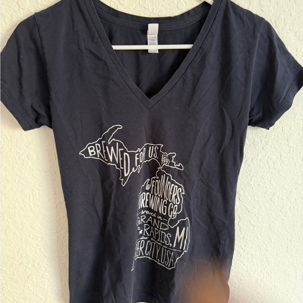 Blue Graphic Tee